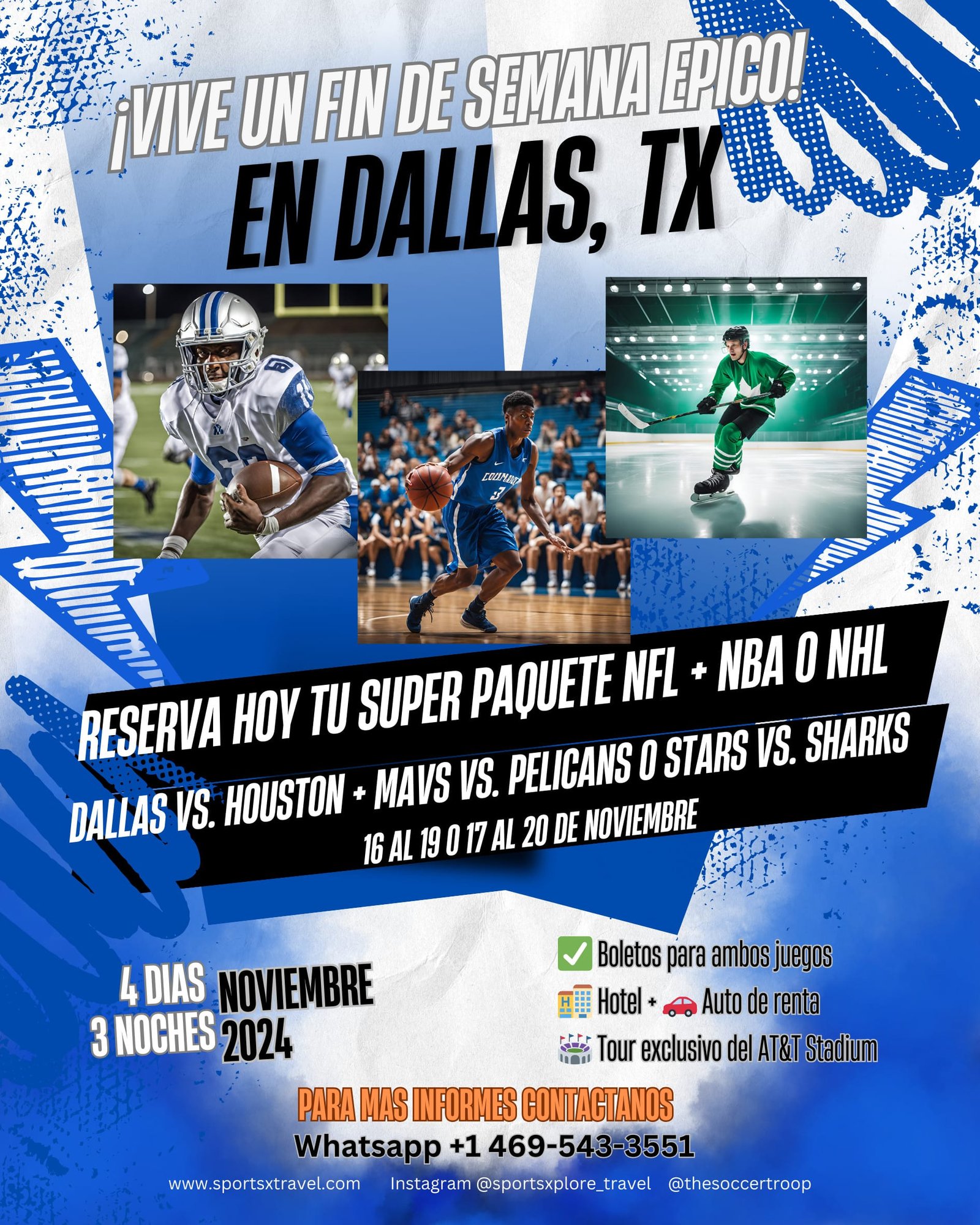 Super Sports Package Epic Weekend 2024